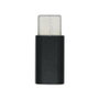 Aisens Mini Adaptador USB-C Macho a Micro-USB B Hembra Negro A108-0414